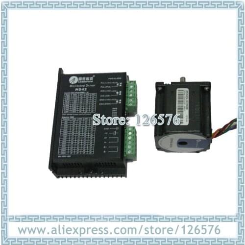 Leadshine stepper Motor kits 57HS13 / 57CM13 + M542 2-Phase Hybrid stepper motor 1.3 N.m 255 oz-in With driver