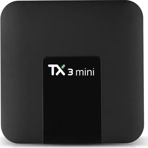 TX3 Mini TV BOX OS Android 7.1 Smart TV BOX 2GB 16GB Amlogic S905W Set Top Box TX3 Mini Android TV BOX 4k H.265 Spain/French TV