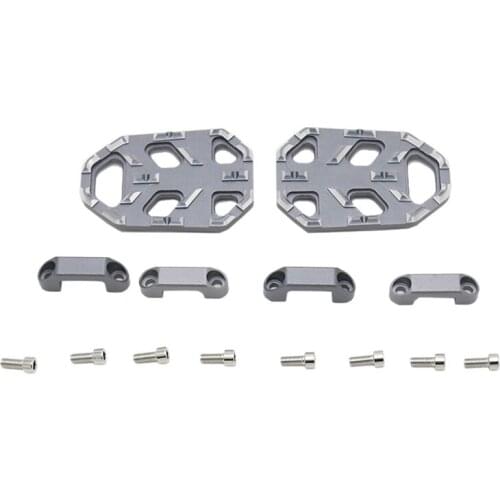 Motorcycle Pedals, CNC Aluminum Alloy Pedals for Wide Motorcycle Footrest Fit for CB650R 2019-2020