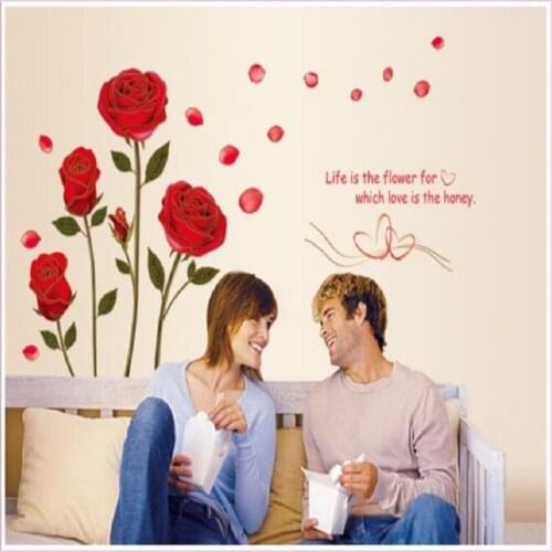 UBRUSH Flowers Wall Stickers