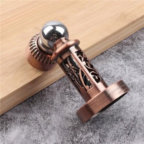 Thickened zinc alloy door stopper red bronze high-grade door stopper wall stopper door stopper super magnetic