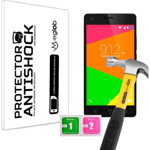 Screen protector Anti-Shock Anti-scratch Anti-Shatter compatible with Nuu Mobile N4L
