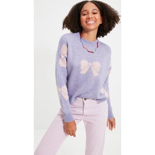 Trendyol Jacquard Knitwear Sweater TWOAW22KZ1886
