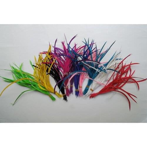 20Pcs/Lot!14-20cm Loose Feathers Dyed Goose Biots Plumas Decorativas For Fascinators/Sinamay Hat/Mask