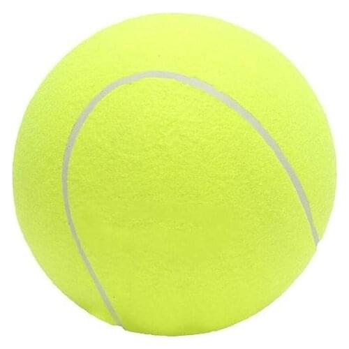9.5inches Dog Tennis Ball Giant Pet Toy Tennis Ball Dog Chew Toy Pet Dogs Supplies Signature Tennis 24cm Inflatable Tennis Ball