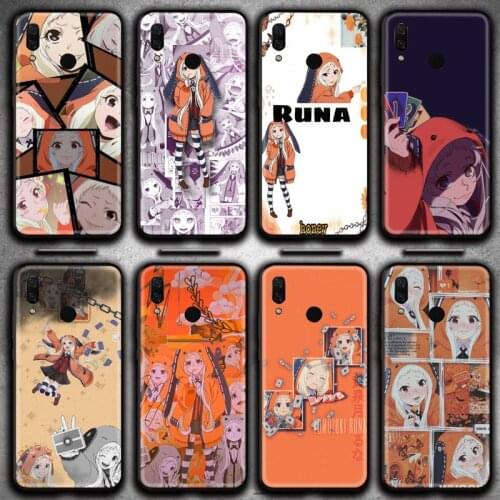 Cartoon Runa kakegurui Phone Case Huawei Y6P Y8S Y8P Y5II Y5 Y6 2019 P Smart Prime Pro