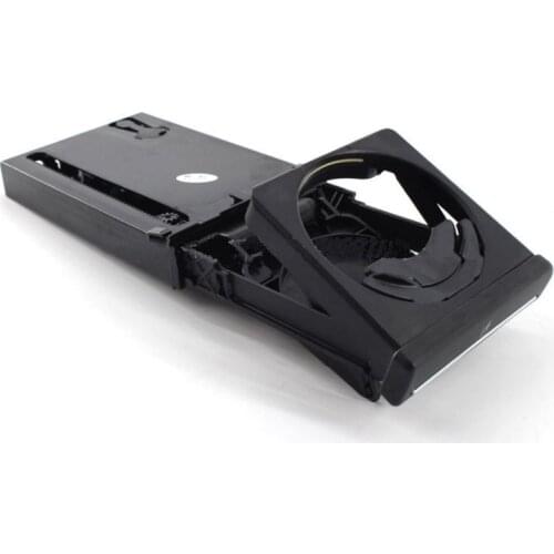 Black Front Dash Fold Drink Cup Holder For Audi A4/B6/B7 2002-2008 8E1862534K Drink Bottle Cup Mount Stand Drink Holder