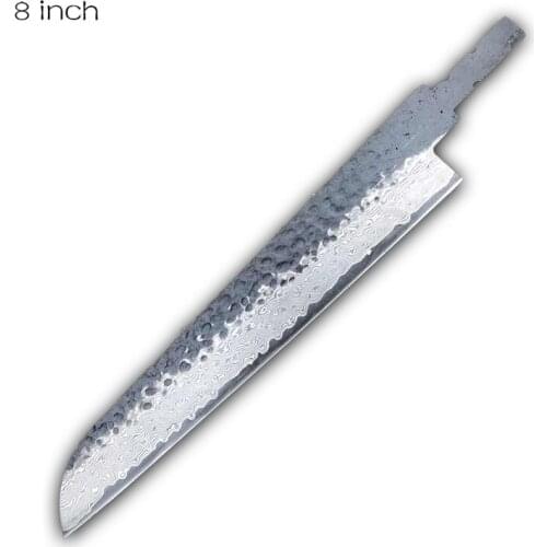 Damascus Dao Nhà Bếp 8 Inch Nhật Bản Damascus 67 Lớp VG10 Đầu Bếp Dao Santoku Rau Củ Trung Quốc Hình Bát Giác tay cầm