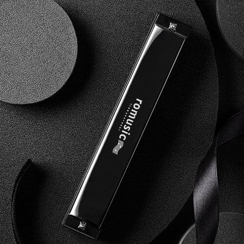 Children Mini Chromatic Harmonica Diatonic Professional 24 Hole Mouth Harp Accordion Instrument Muziek Metal Instrument ED50KQ