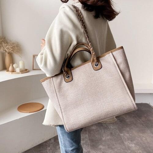 GUANGHUIXB Womens Canvas Tote Bag 2021 New Fashion Tote Bag Ladies Large Capacity Handbag Shoulder Bag