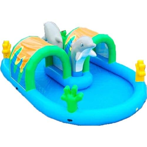 2017 customized inflatable pool for kids fun /outdoor playground inflatable swimming pool