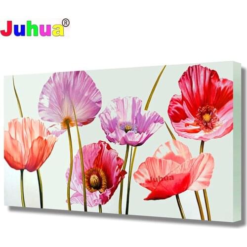 Red Flower Photo Custom Mystery Diamond Painting 5D DIY Mysterious Picture of Rhinestones Diamond Embroidery 3D Cross Stitch