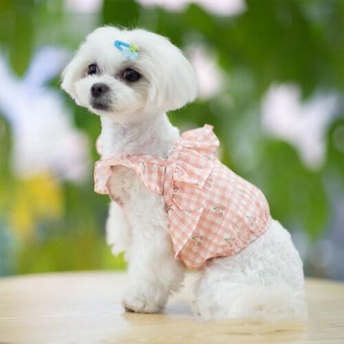 Short Type Dog Clothes Summer pet Cat Dog Clothing Vest Skirt Puppy Doggie Chihuahua Yorkshire Costume Pomeranian Poodle Outfit