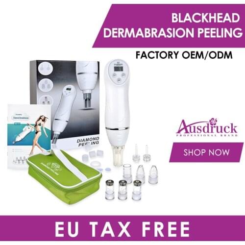 Selling Mini Handheld Diamond Peeling Dermabrasion Skin Care Vacuum Blackhead Acne Remove Face Cleaning Facial Equipment Machine