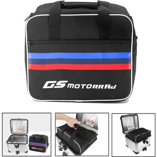 Motorcycle Expandable Inner Bag For BMW R1200GS LC ADV R1250GS F850GS F750GS Rear Box Luggage Tail Trunk Rear Top Luggage Bags