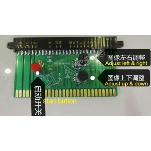 Adjustment of picture position Converter converting board connect to any JAMMA Image Position arcade baseboard igs/snk deck