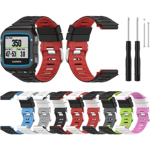 Silicone Watch Band For Garmin Forerunner 920XT Colorful Strap Replacement Bracelet Training Sport Watch Wristband Accessories