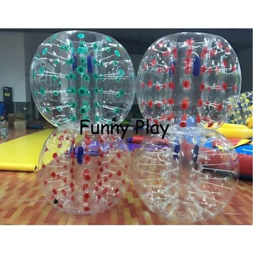 Outdoor football game ball Bubble soccer Body Zorbing air bumper sports toy game knocker zorb human hamster ball