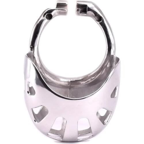 Male Penis Rings for Cock Cage Stainless Steel Arc Cockring Metal Chastity Devices Accessories Scrotum Bondage Restraints Gear