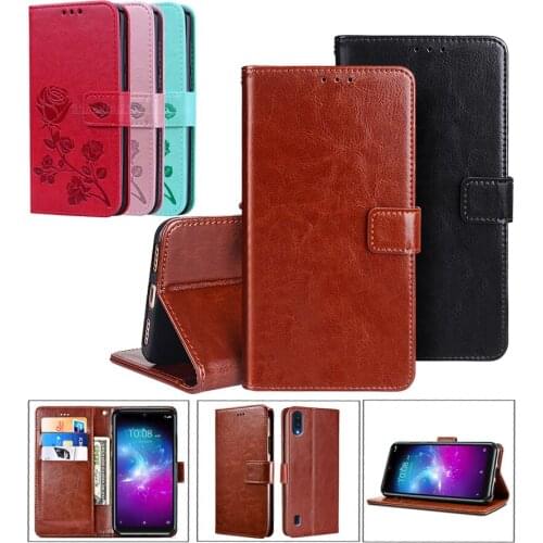 For ZTE Blade A3 A5 A7 A7000 2019 2020 V10 Vita A7S Case Cover PU Leather Flip Case For Funda ZTE Blade L8 V10 20 Smart Coque