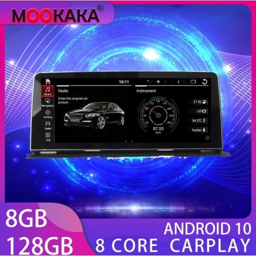 For BMW 6GT 6 Series M6 2010-2017 inch12.3 Android 10 Eight core GPS Navigation 128G CARPLAY Car Dvd Multimedia Player Auto