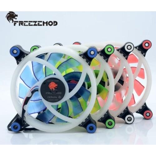 FREEZEMOD computer chassis computer pc water cooler radiator fan transparent crystal glare fan CE ROHS. FAN-L18