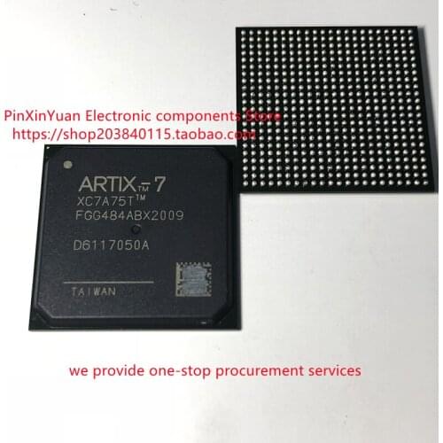 The New imported original 1PCS XC7A75T-2FGG484I PGA484 programmable logic embedded IC In stock