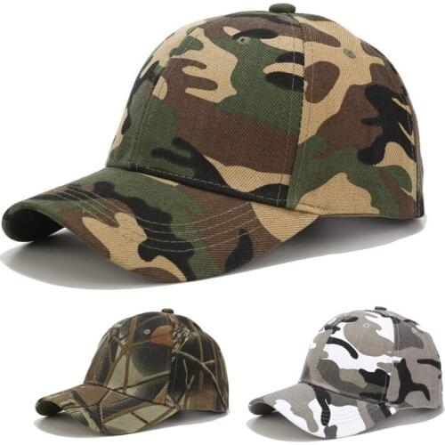 New Adjustable Baseball Cap Tactical Summer Sunscreen Hat Camouflage Military Camo Airsoft Hunting Camping Hiking Fishing Caps