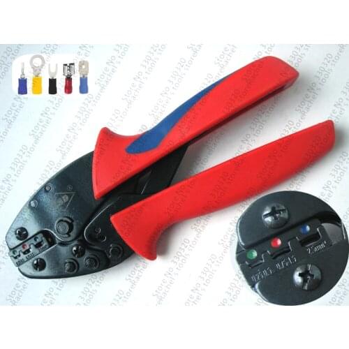 Insulated Terminals Crimping Tools 0.25-2.5mm2 wire connector crimper pliers L-02C