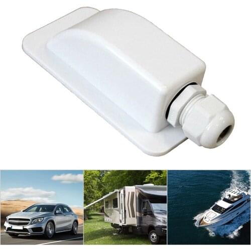 Single Cable Entry Gland Box Solar Panel Roof Wire Entry Gland Box Cable Suitable for Motorhome RV Yacht Car