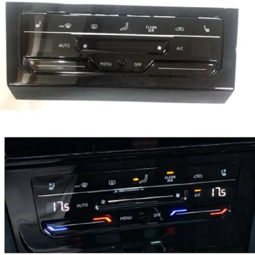 LCD touch screen automatic air conditioning panel Automatic AC conditioning switch for Skoda MQB superb MQB Kodiaq