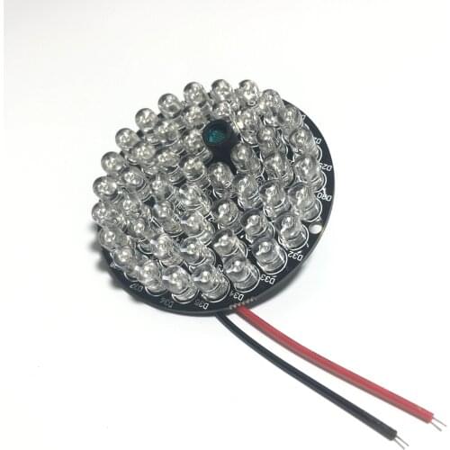 CCTV Fill Light 48 LED 850nm Illuminator IR Infrared Night Vision Light Lamp For 50 CCTV Camera