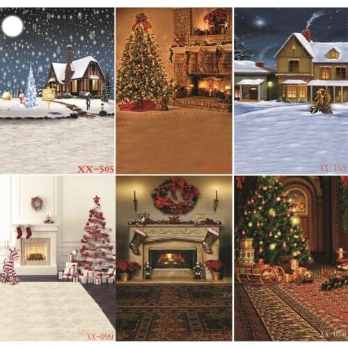 Vinyl Custom Photography Backdrops Prop Christmas day Photography Background #21181