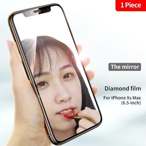 SmartDevil Diamond Tempered Glass For iPhone XS Screen Protector Film For iPhone X XR XS Max HD Protective Glass