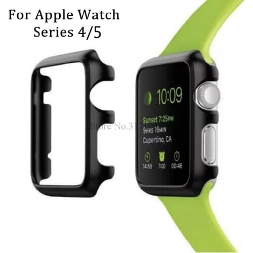 TROLLOVE PC Frame Protective Case For Apple Watch 4 Series 4 5 40mm 44mm Luxury for iWatch 4 40 Cover Shell Perfect Match Bumper