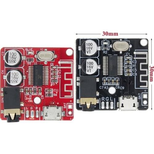 10PCS Bluetooth Audio Receiver board Bluetooth 4.1 mp3 lossless decoder board Wireless Stereo Music Module mp3