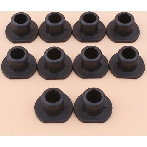10Pcs/lot Annular Buffer Plug Cap For STIHL 017 018 029 039 MS170 MS180 MS290 MS310 MS390 Chainsaw Parts