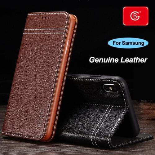 Brand Luxury Shockproof Caes For iPhone 11 Pro X XS Max XR 6S 7 8 Plus Phone Genuine Leather Wallet Protective Flip Cover Cases