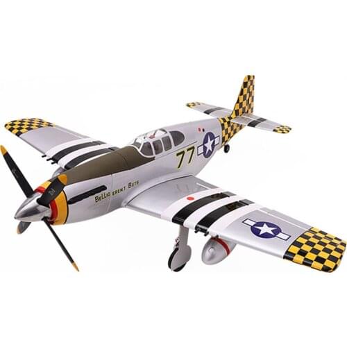 Composite Material Plane Flyfly 1600mm RC Aircraft P51D E001 008