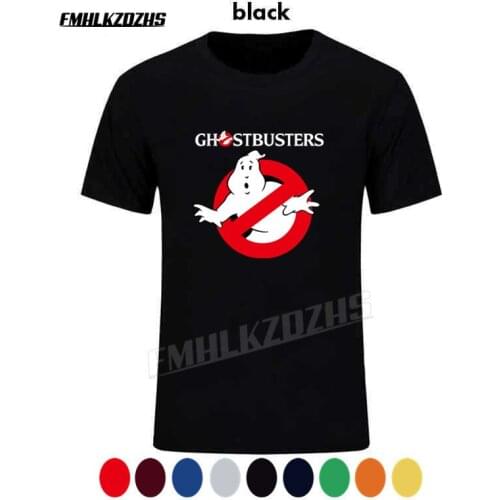 LUCKYFRIDAYF 2021 Ghostbusters Movie Cotton T-shirt Men Short Sleeve funny T Shirts Ghost Busters Tee Shirts men clothing Tee