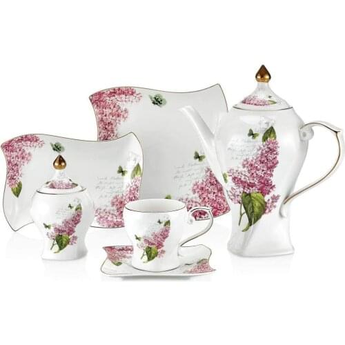 Schafer Klasse Fine Bone 31 Piece 6 Person Breakfast Set