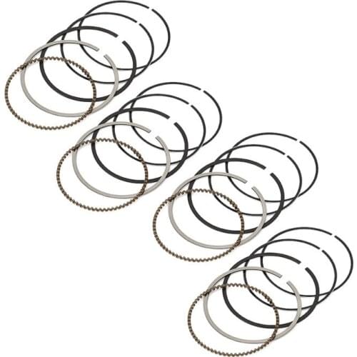 Set of 4 For HONDA CB550F CB550K Standard Piston Rings Set 58.5mm 4 rings Include 11-CB550FPR