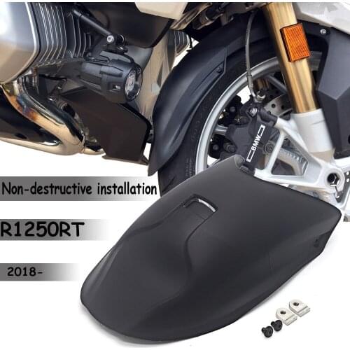 Non-destructive installation Motorcycle fitting front fender rear extension fender For BMW R1250RT R 1250RT 2018-UP