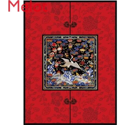 New Chinese Style Dining Room/Living Room Decorative Painting Dragon Robe Hanfu Bedroom Paintings Hallway Wall Painting Mural