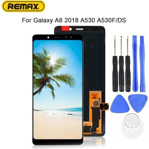 Original LCD for Samsung A8 2018 A530 A530F/DS Display Touch Screen Digitizer Assembly Front Glass Replacement Kit