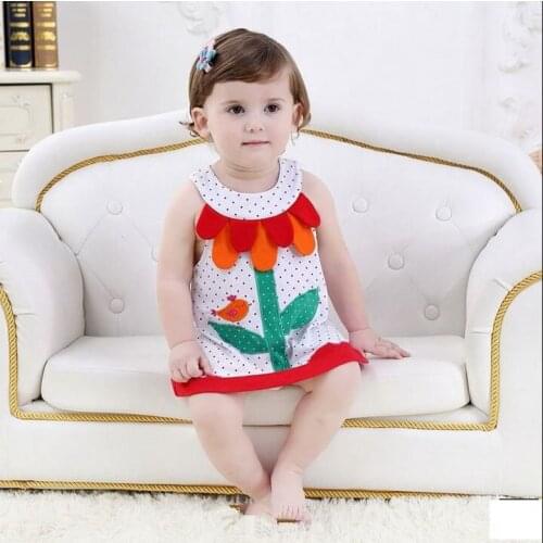 Baby Girl Dress Summer 2016 baby Brand Dress Kid Clothes Vestidos Children Dress Princess Party Dresses for Girls 1-3 years