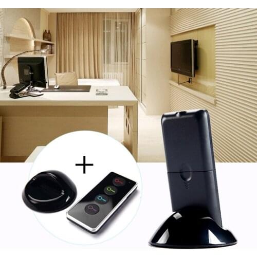 Remote Key Finder, item Tracker/Wireless RF Item Locator with Base Support for Keys Pets Cell Phone (4 Receivers, 1 Remote E56B