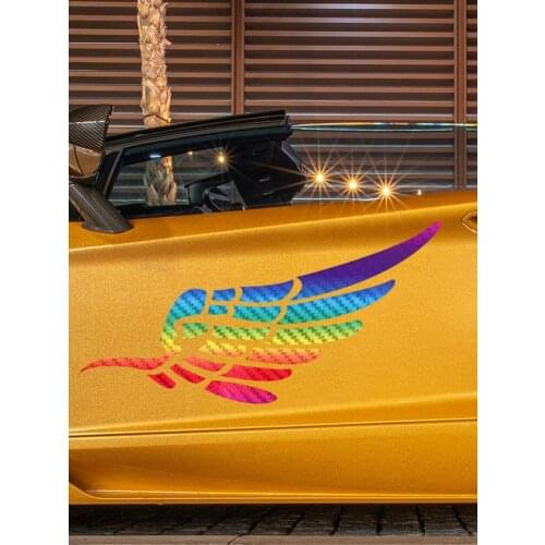 Rainbow Self-adhesive Roll Sparkle Rainbow Gradient Holographic Gradient Adhesive Craft Vinyl Making Sign Film For Wall Window