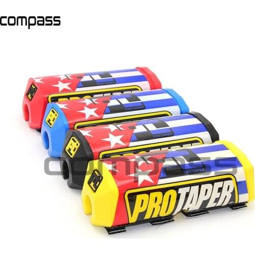 7/8" Handlebars Crossbar Bar Pad Motocross Motorcycle Handlebar Handle Grips Enduro Quad ATV CRF Pit Bike Racing
