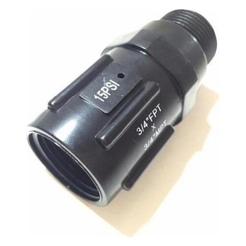 15PSI 20PSI 25PSI Garden Irrigation Drip Irrigation Pressure Regulator Hose Threaded 3/4" FM Thread